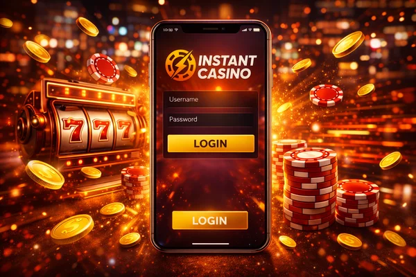 instant casino login